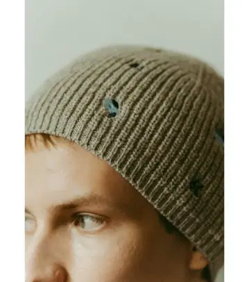 K motif beanie Knuth Marf 크누스머프 니트 모자