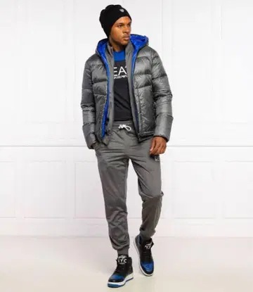 EMPORIO ARMANI EA7 다운 블루종 XL