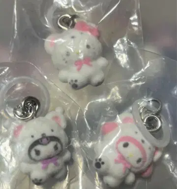 산리오 메지루시 액세서리 포근포근 스노우 마이멜로디 쿠로미 키티
