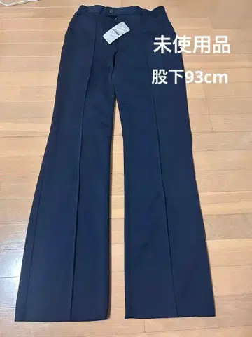 아식스 니트 슬랙스 네이비 사이즈 O 미사용품