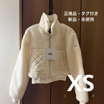 [정품 새상품] alo yoga 쉘파 엣지 보머 XS