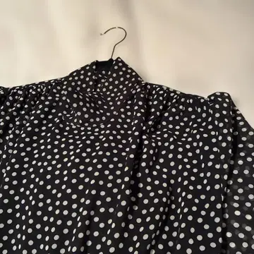 ZARA 도트 쉬폰 원피스