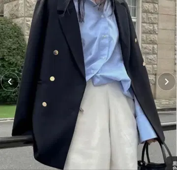 네이비 자켓 리디