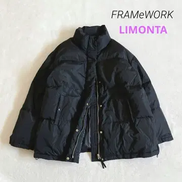 프레임워크 LIMONTA 리몬타 다운 코트 36 블랙