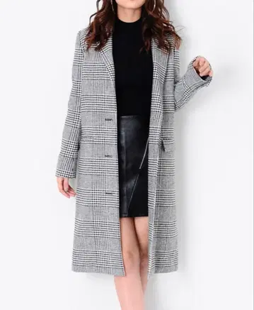 EGOIST 3버튼 울 체스터 코트