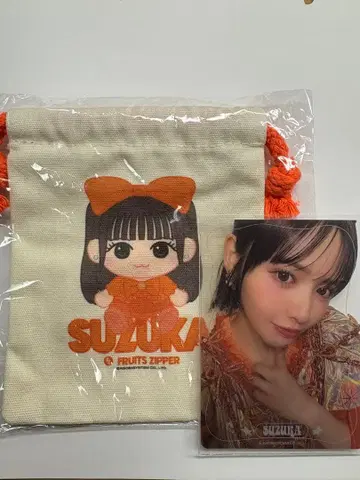 FRUITSZIPPER 진세이 스즈카 랜덤 캡슐 복조리 & 트레카 세트