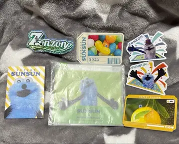 퍼펫 순순 마츠키요 코코카라 콜라보 슬라이드 파우치 스티커 5개