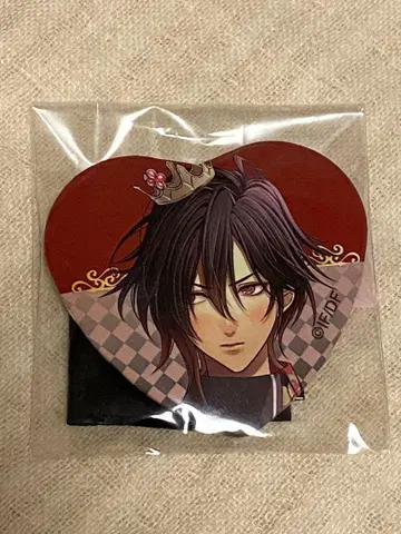 AMNESIA 아므네시아 신 하트 캔뱃지 왕자 의류 ver