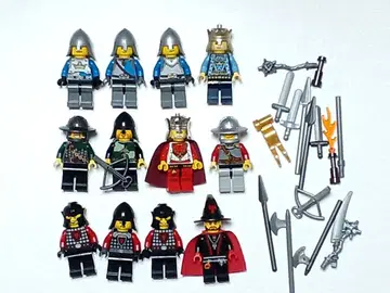 레고 캐슬 킹덤 병사 왕 미니 피규어 세트 성 시리즈