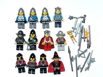 레고 캐슬 킹덤 병사 왕 미니 피규어 세트 성 시리즈