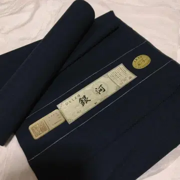 은하 다크 네이비 남성 여름 옷감 단의