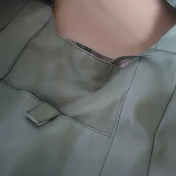 키소라 가죽 모스그린 숄더백