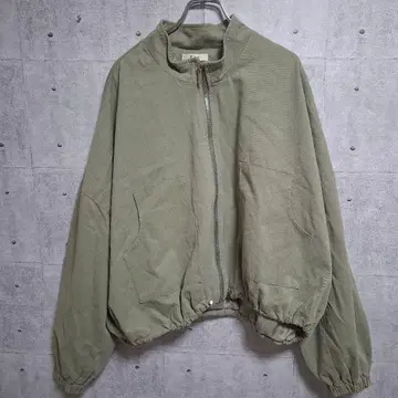 El mar 엘마르 코튼 스탠드 카라 블루종 CANAL JEAN