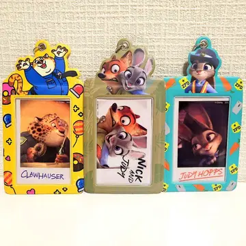 [ 새상품급 ] 주토피아 카드 홀더 닉 주디 크로우 하우저 3세트