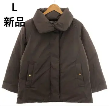 다니엘 웰링턴 플레어 실루엣 패디드 자켓 브라운 L