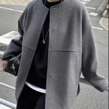 JOURNAL STANDARD 슈퍼 140 비버 노카라 숏코트