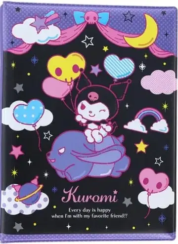 인기!! 정품 산리오 쿠로미 씰 바인더 컬렉션 북