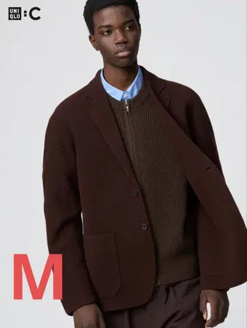 유니클로C 니트 자켓