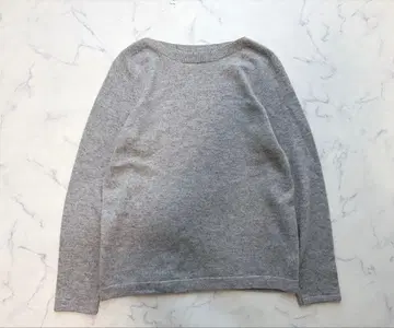 DAMA collection 캐시미어 100% 니트 스웨터 그레이 L