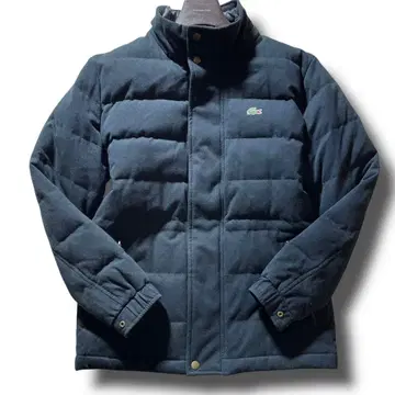 [레어 사이즈] LACOSTE 네이비 다운 자켓 육중한 빵빵 50