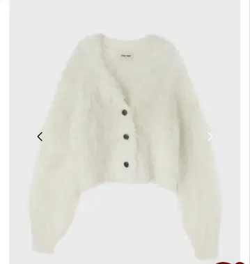 [ 새상품급 ] the toe 샤기 가디건