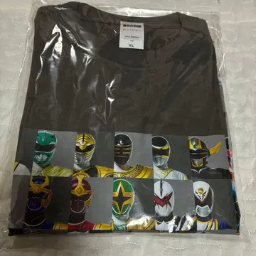 미개봉 새상품 전 슈퍼 전대전 T셔츠 역대 추가 전사 대집합 XL 사이즈