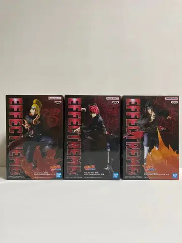 NARUTO Effectreme 아카츠키 데이다라 사소리 이타치 피규어