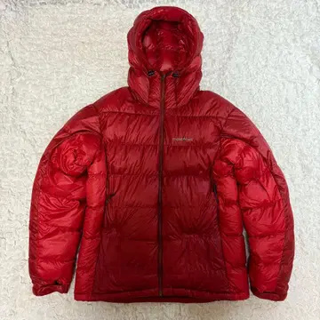 구 택 단종된 빨간색 mont-bell 알파인 다운 파카