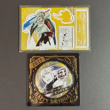 청의 엑소시스트 아서 A 엔젤 생일 캔뱃지 명장면 디오라마 피규어