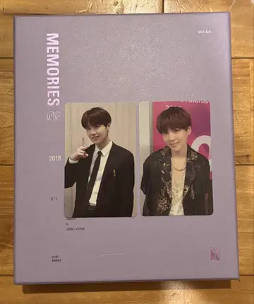 BTS memories of 2018 Blu-ray SUGA 윤기 세트
