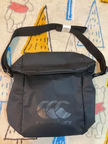 Canterbury 블랙 숄더백 럭비