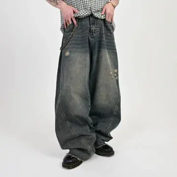 워시드 캐주얼 데님 L0959 M 지저인 ONLINE