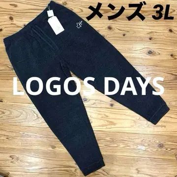 로고스디즈 다크 그레이 조거 팬츠 플리스 소재 남성용 3L 시마무라