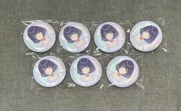 하타야 미스즈 극락탕 캔뱃지 7개 세트