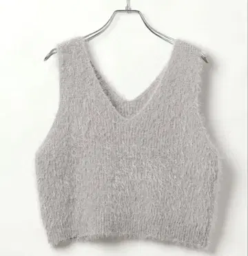 새상품 베이플로우 [앞뒤 2WAY] 숏 퍼 베스트 라이트 그레이