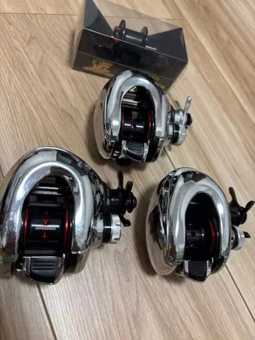 시마노 12 안타레스 HG 노멀 몽야 심공 스풀 커스텀 새상품급 세트