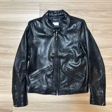 agnes b. SPECIAL 가죽 자켓 양가죽 EJ-A4