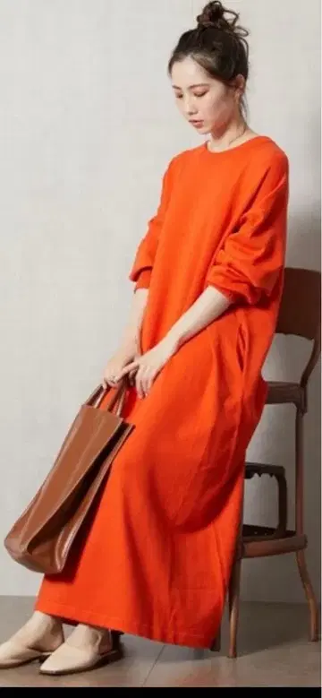 freaksstore 플레어 맥시 칼라랫 원피스