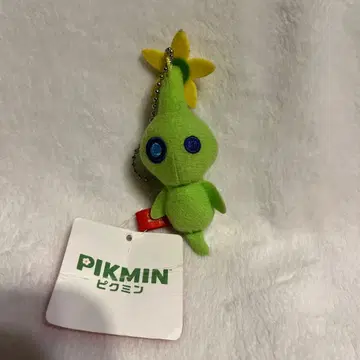 피크민 봉제 인형 마스코트 키링 이슬이(히카리) 피크민