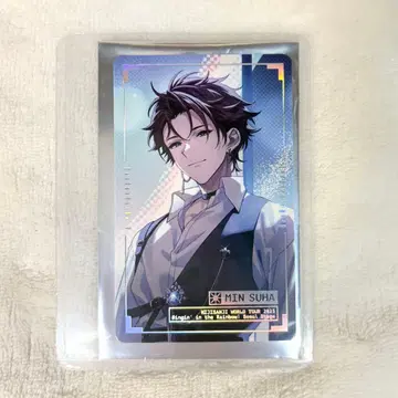 민 수하 니지산지 SitR 서울 공연 레어 카드