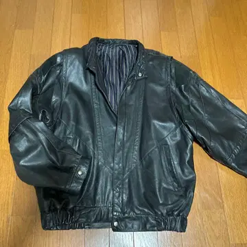 Salmi-Leather TEUVA제 가죽 자켓