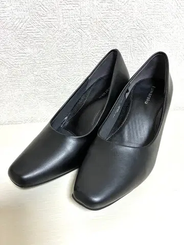 [ 새상품급 ] fuwaraku ( 24cmEEE ) 펌프스 스퀘어토