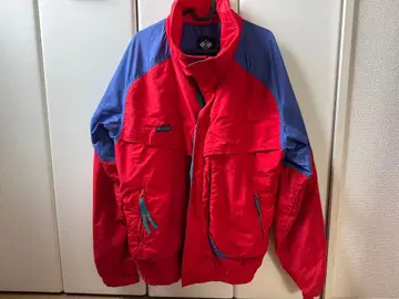 마운틴 파카 빨간색 파랑