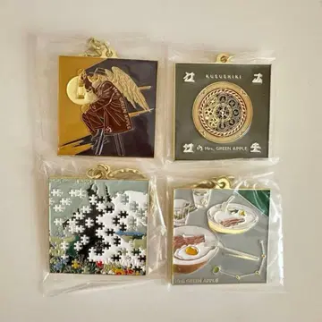 미세스 제일복권 F상 메탈 참 4종 세트