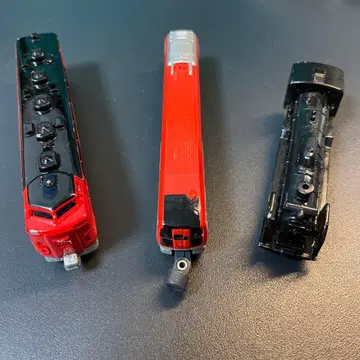 N 게이지 철도 모형 3량 세트