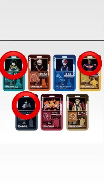 나의 히어로 아카데미아 제일복권 카드 홀더