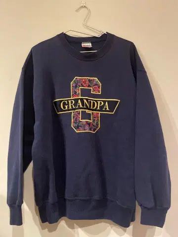 Hanes GRANDPA 트레이닝복 네이비 L 사이즈