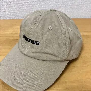 BRIEFING 베이지 캡 1998년 모델