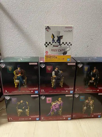 제일복권 죠죠 월드 죠죠의 기묘한 모험 피규어 풀컴플리트