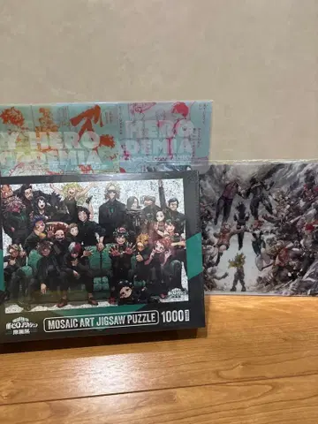 히로아카 원화전 모자이크 아트 퍼즐 클리어 파일